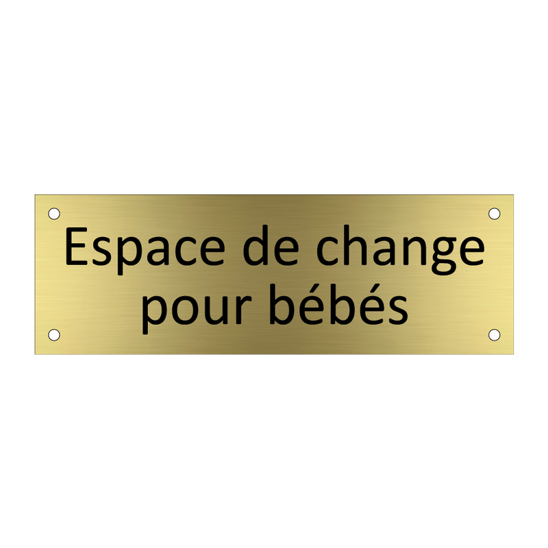 Espace de change pour bébés