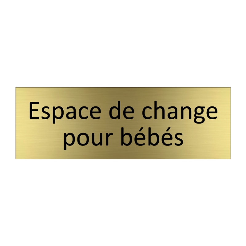 Espace de change pour bébés