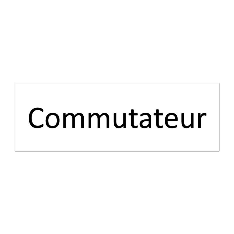 commutateur