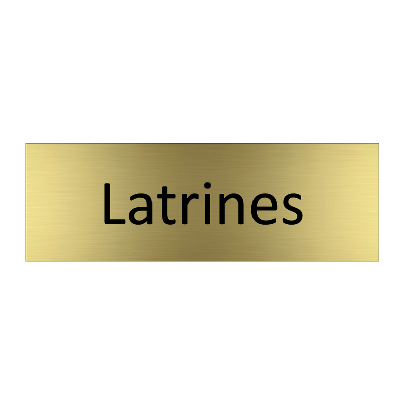 Latrines