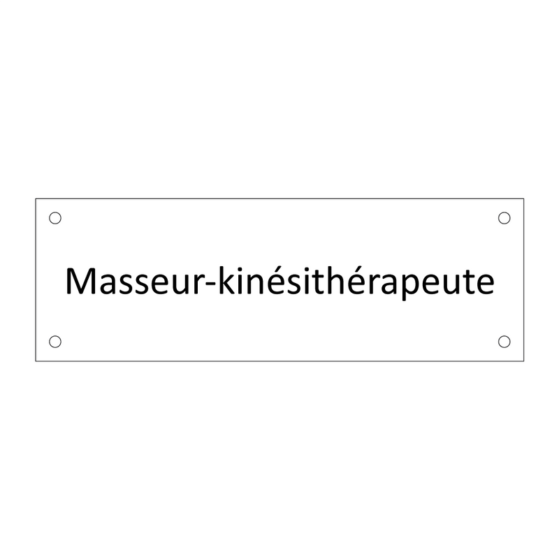 Masseur-kinésithérapeute