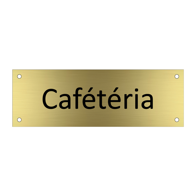 Cafétéria & Cafétéria & Cafétéria