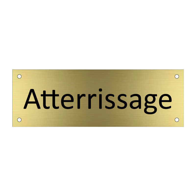 atterrissage