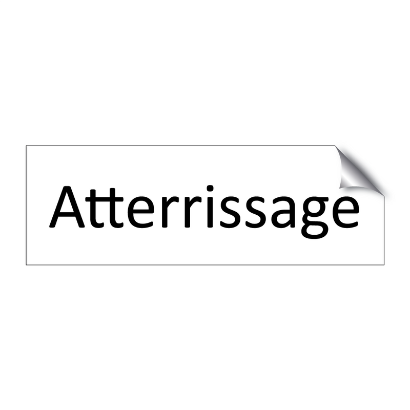 atterrissage