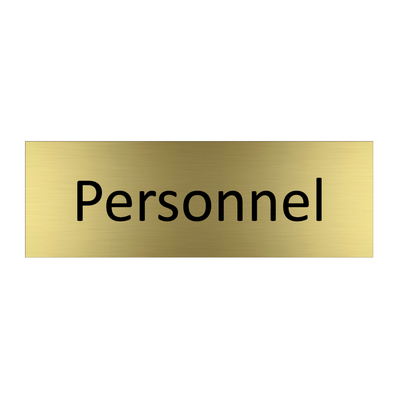 Personnel