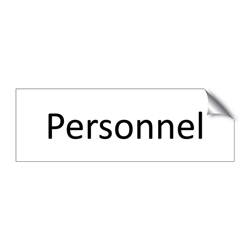 Personnel