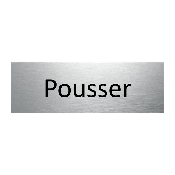 Pousser