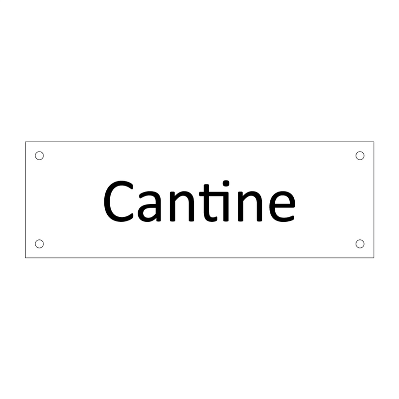 Cantine & Cantine & Cantine