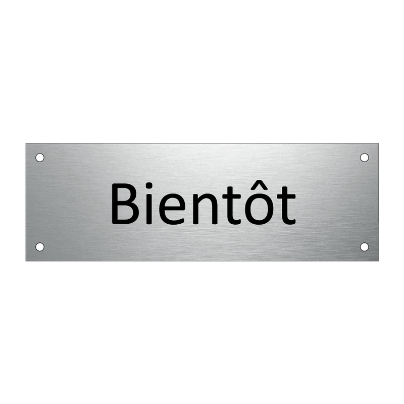 Bientôt