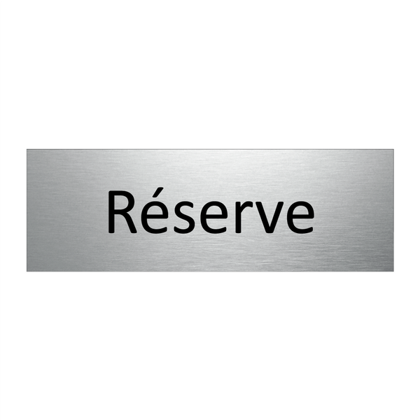 Réserve