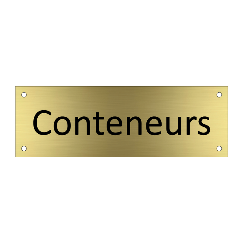 Conteneurs