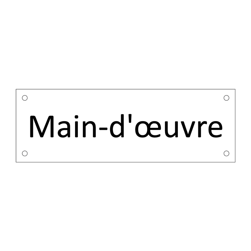 Main-d'œuvre