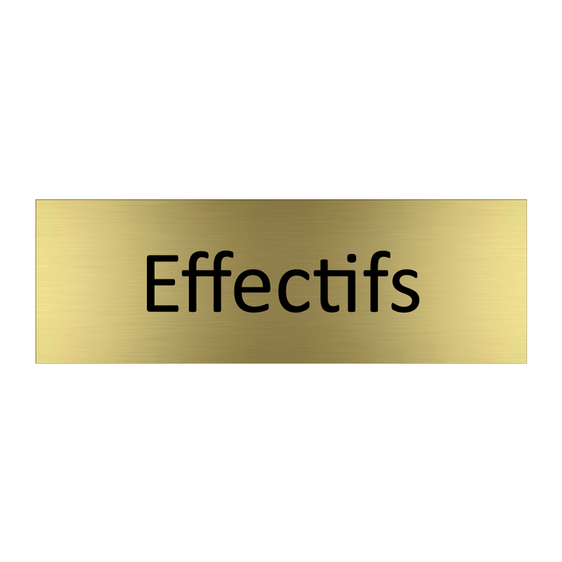 Effectifs