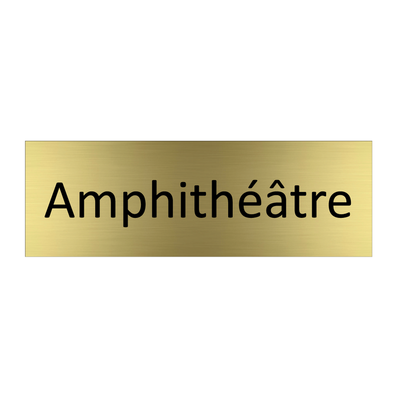 Amphithéâtre