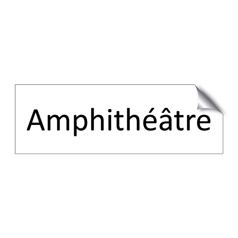 Amphithéâtre