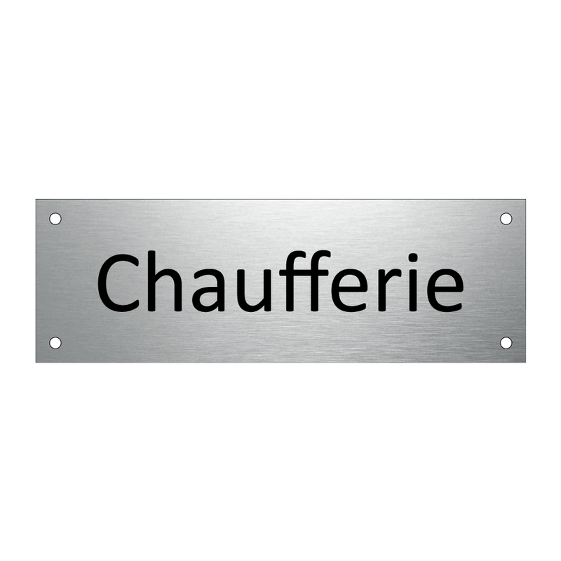 Chaufferie