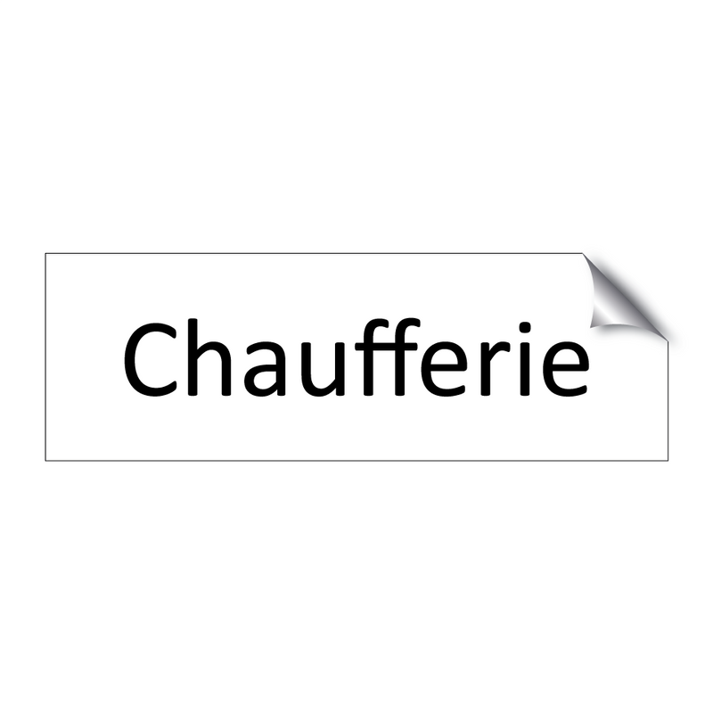 Chaufferie