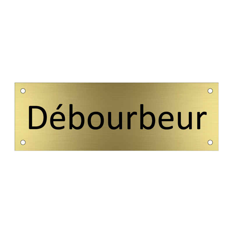 Débourbeur