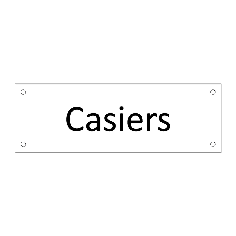 Casiers & Casiers & Casiers