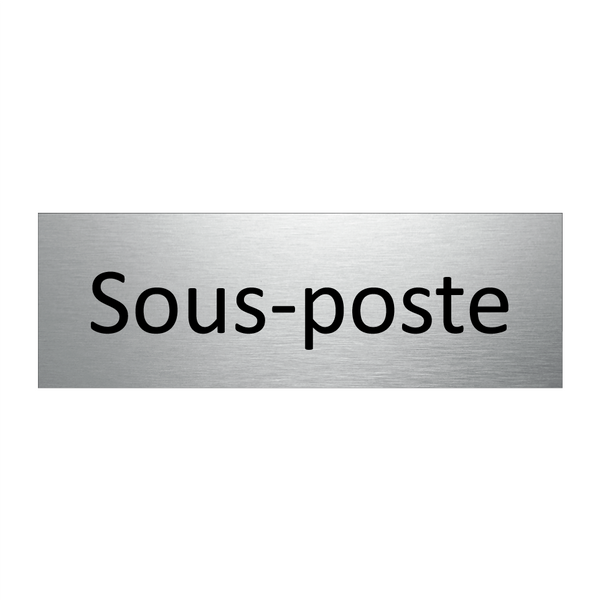 Sous-poste