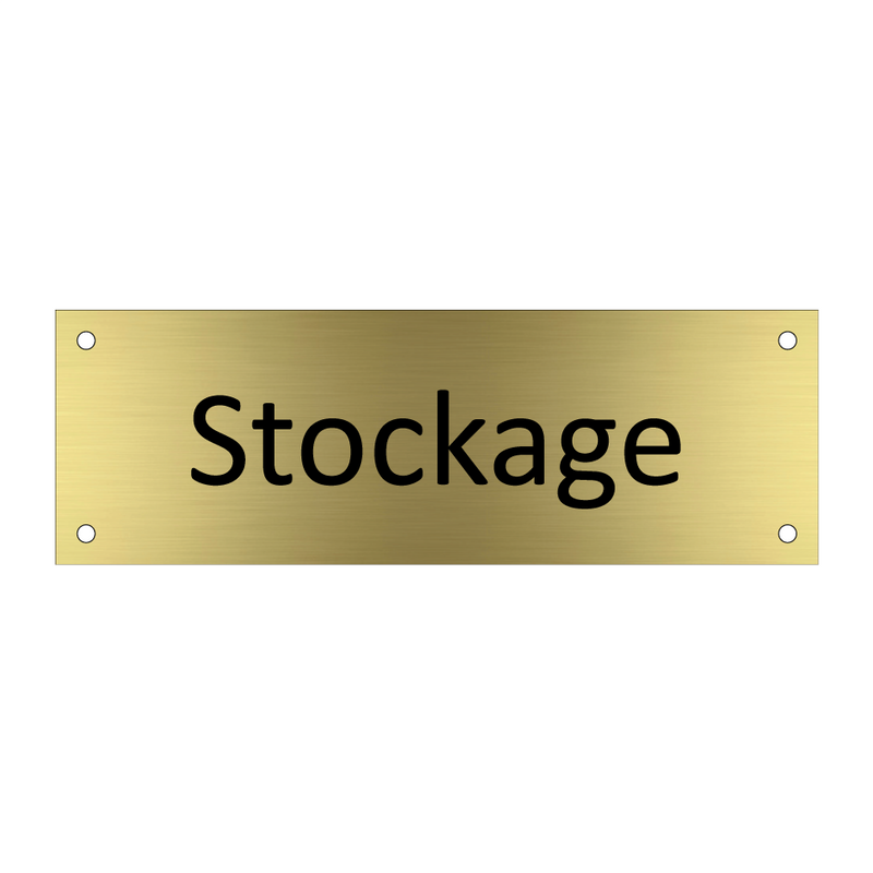 Stockage