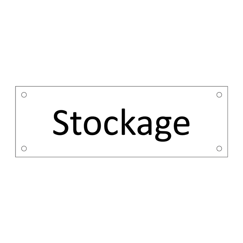 Stockage