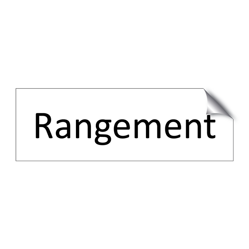 Rangement