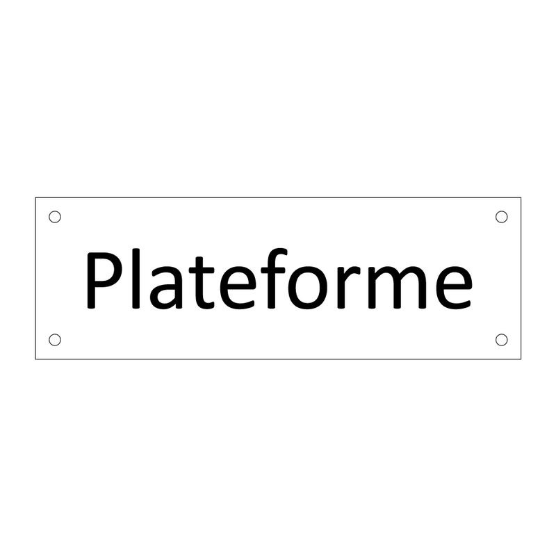 Plateforme