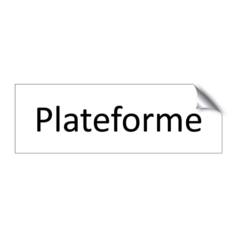 Plateforme