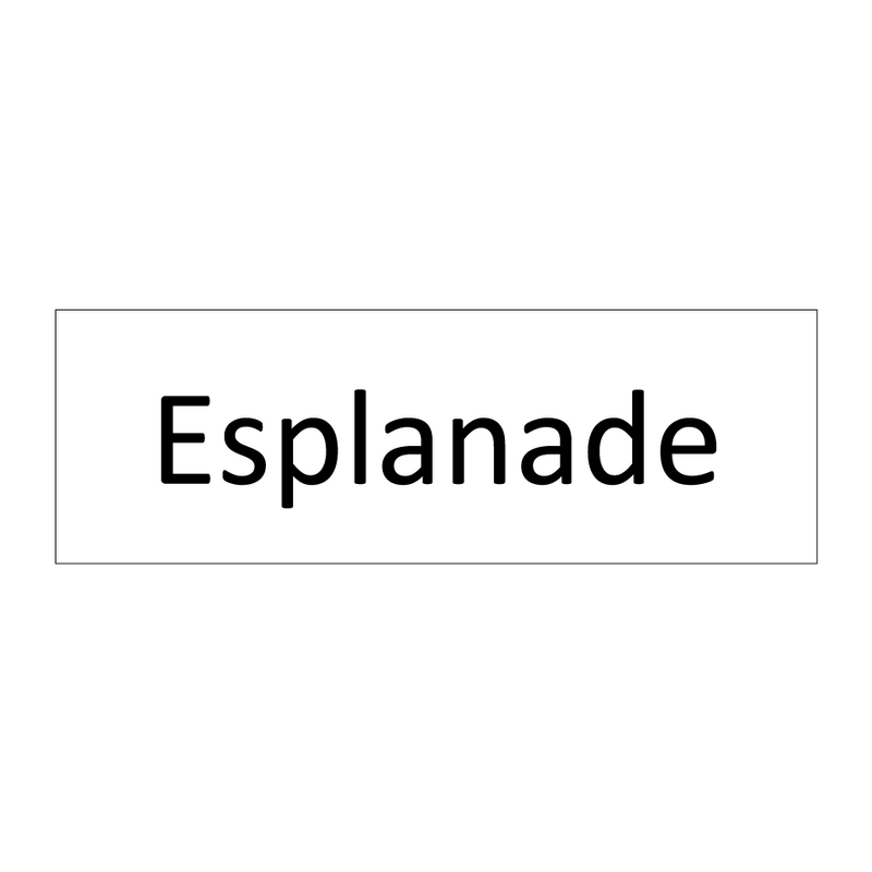 Esplanade