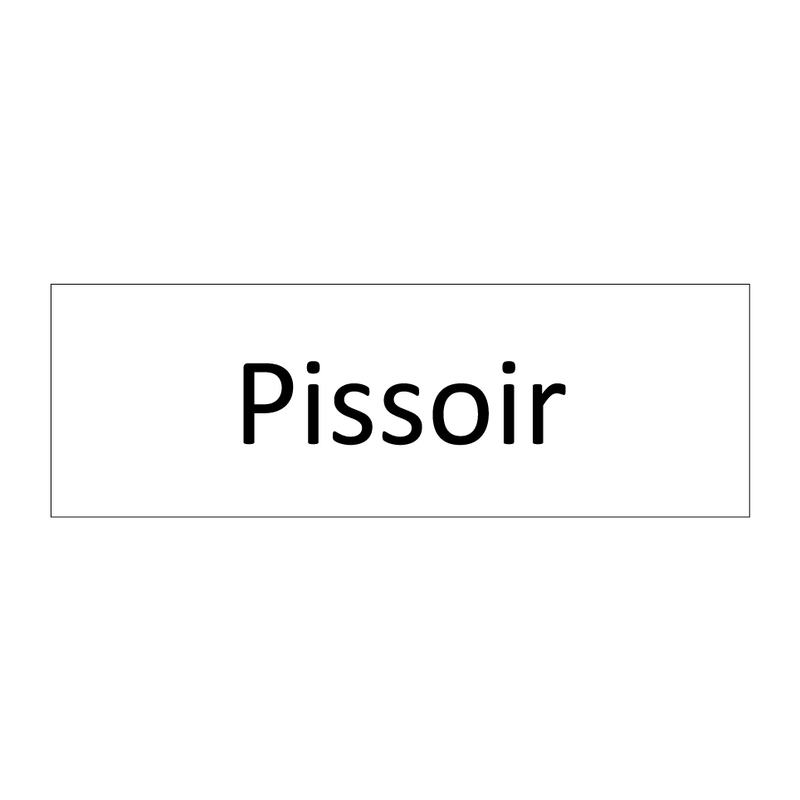 Pissoir