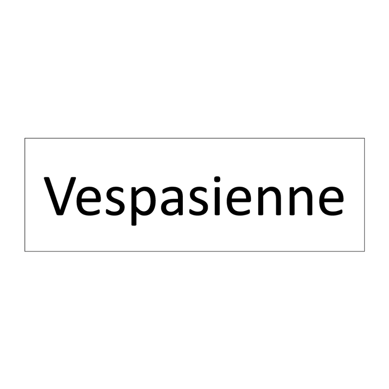 Vespasienne