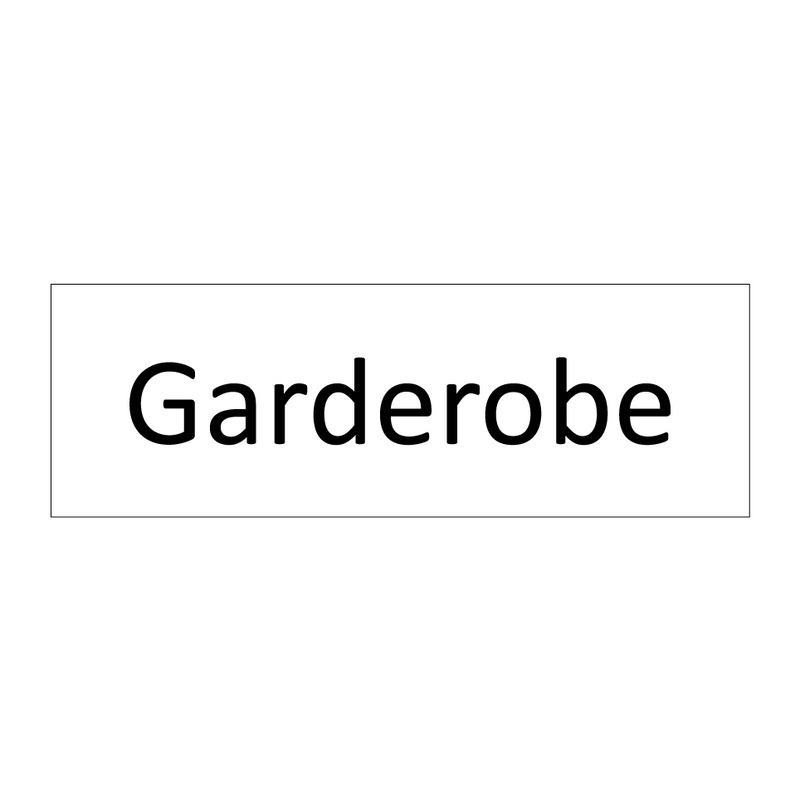 Garderobe