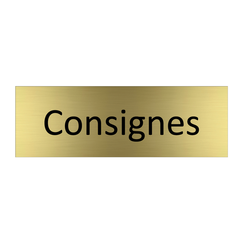 Consignes