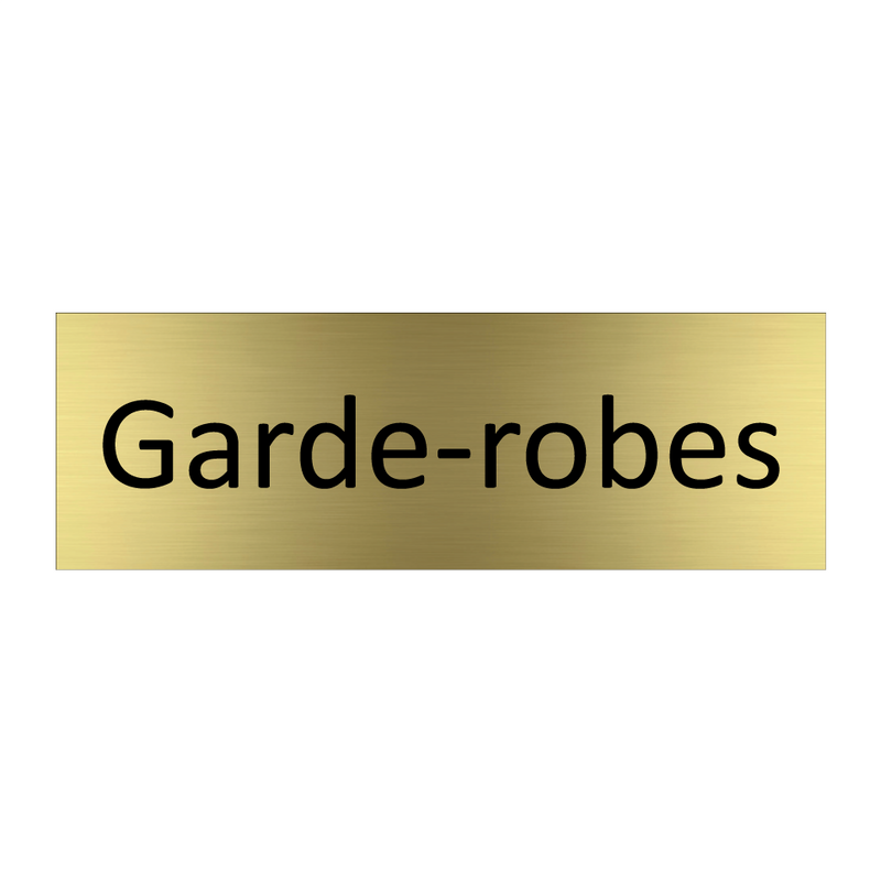 Garde-robes