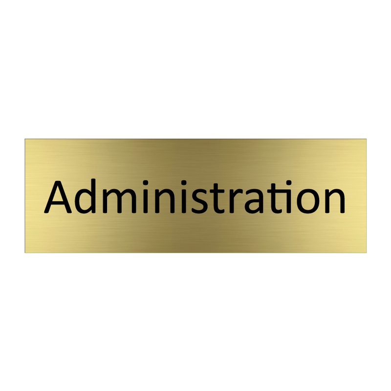 Administration & Administration & Administration & Administration & Administration & Administration