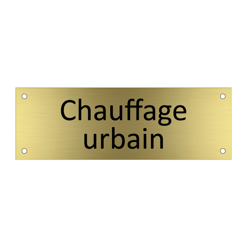 Chauffage urbain