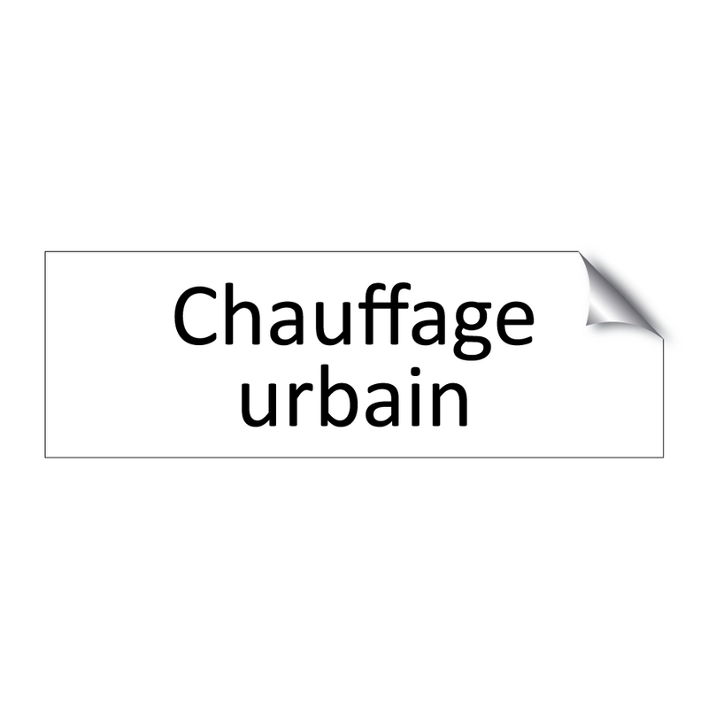 Chauffage urbain