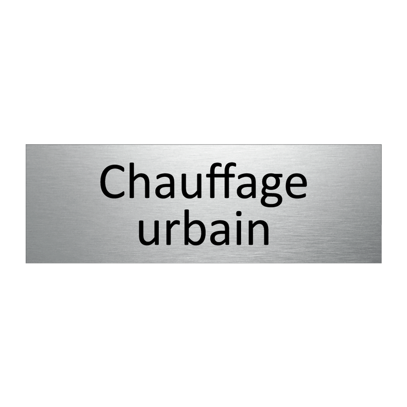 Chauffage urbain