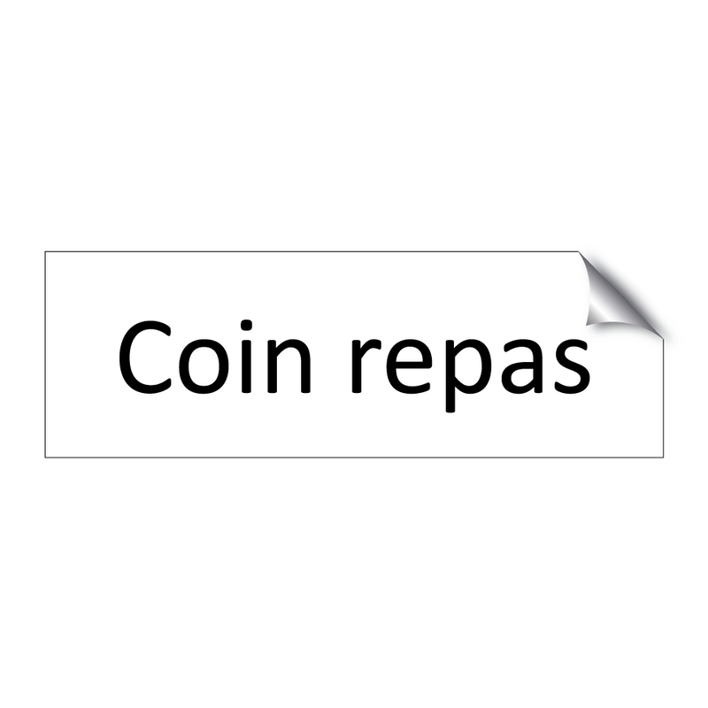 Coin repas