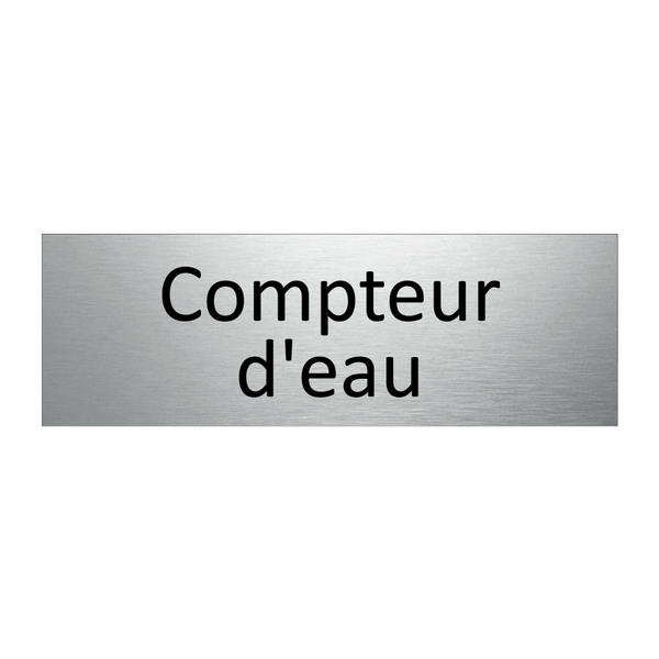 Compteur d'eau