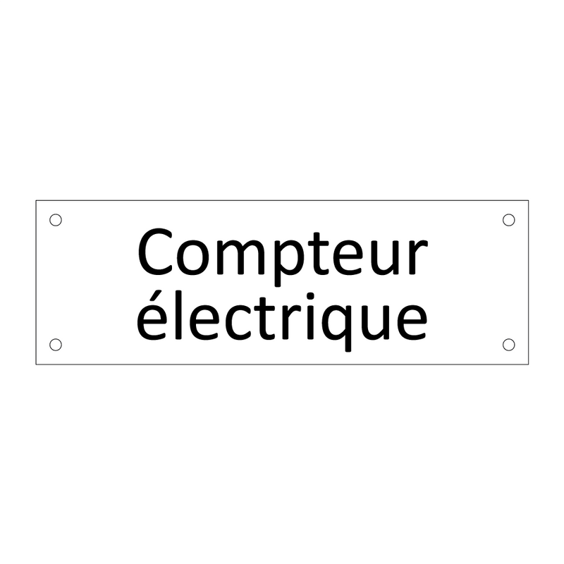 Compteur électrique