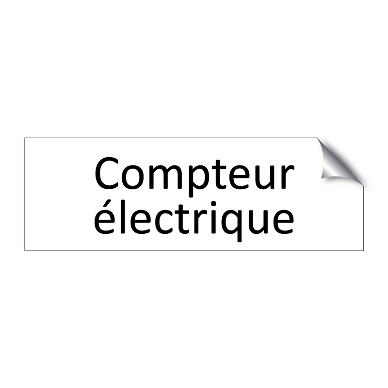 Compteur électrique