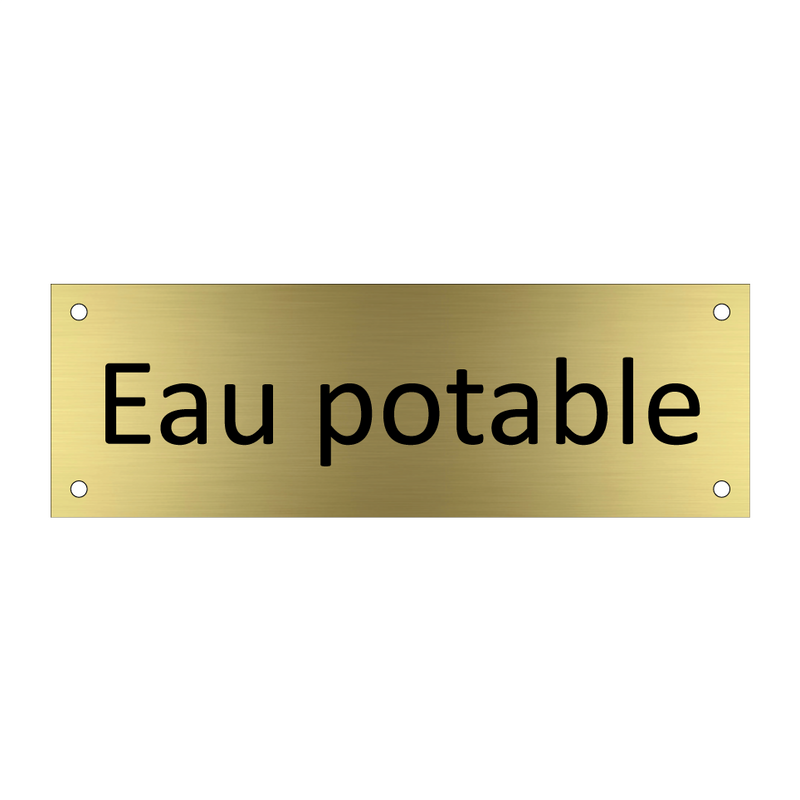 Eau potable