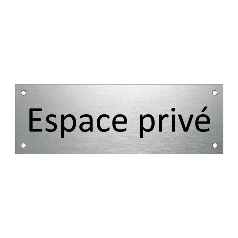 Espace privé