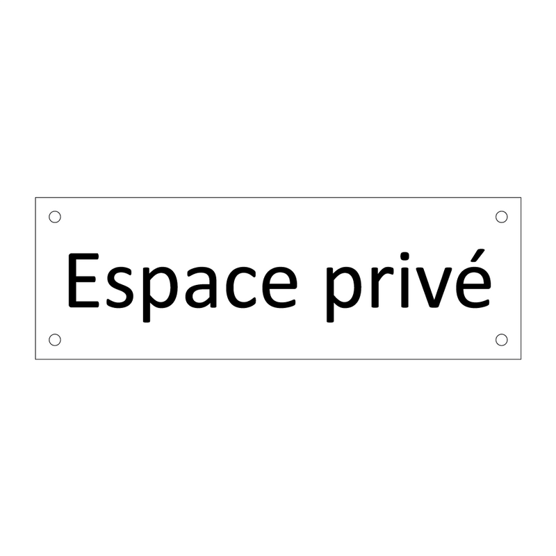 Espace privé