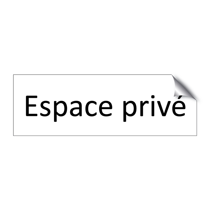 Espace privé