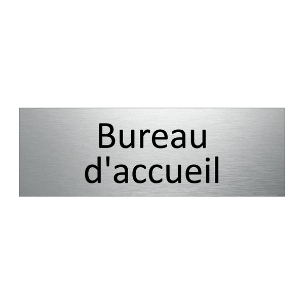 Bureau d'accueil