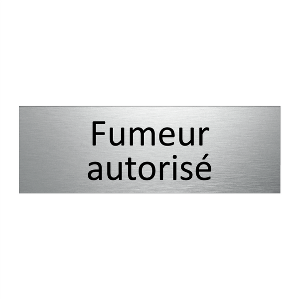 Fumeur autorisé