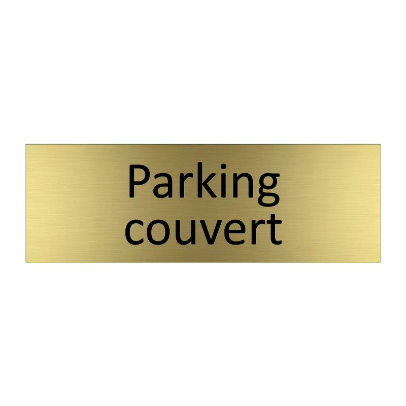 Parking couvert